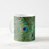 Mug plumage de paon (Devant gauche)