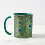 Mug plumage de paon (Gauche)