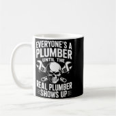 Mug Plumber Art For Men Women Plumbing Pefitter Plumbe (Gauche)
