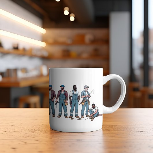 Mug Plumbers Go Fishing