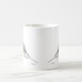 Mug Plume de Buse à queue rousse (Centre)