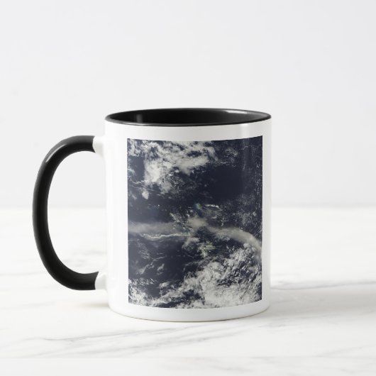 Mug Plume de cendres de Soufriere Hills, Montserrat (Gauche)