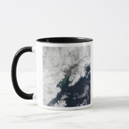 Mug Plume de cendres du mont Redoute, Alaska (Gauche)