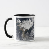 Mug Plume de cendres du volcan Eyjafjallajokull, islan (Gauche)
