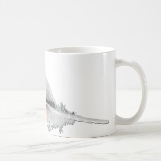 Mug plume de faucon de Rouge-queue (Droite)