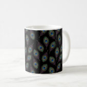 Mug plume de paon (Devant droit)