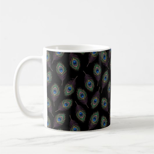 Mug plume de paon (Gauche)