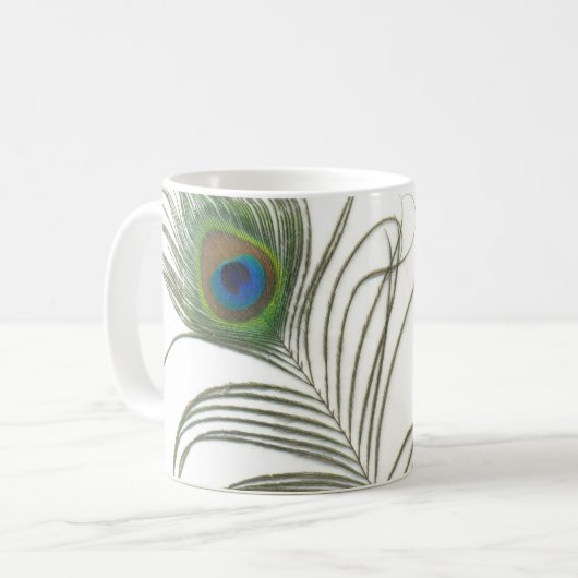 Mug Plume de paon (Devant gauche)