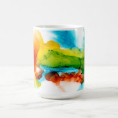 Mug Plume primaire - aquarelles (Centre)