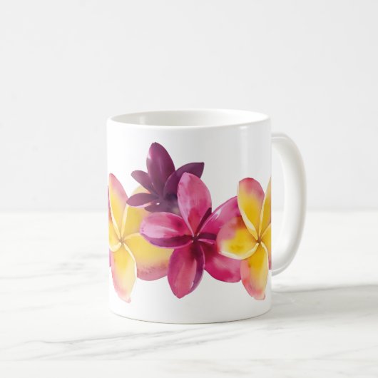 Mug Plumeria (Devant droit)