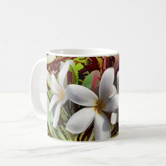 Mug Plumeria audacieux (Devant gauche)