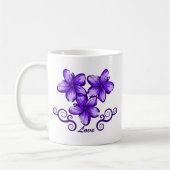 Mug Plumeria d'Hawaï d'amour (Gauche)