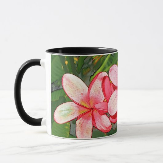 Mug Plumerias (Gauche)