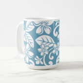 MUG PLUMÉRIE DE L'ÎLE (BLEU D'ESCLAT) (Devant gauche)