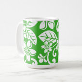 MUG PLUMÉRIE DE L'ÎLE (VERT DE CITRUS) (Devant gauche)