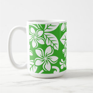 MUG PLUMÉRIE DE L'ÎLE (VERT DE CITRUS)