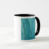 Mug Plumes bleues (Devant droit)