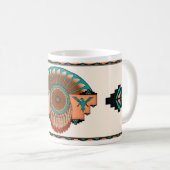 Mug Plumes circulaires (Devant droit)