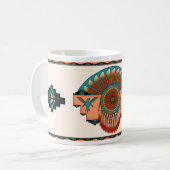 Mug Plumes circulaires (Devant gauche)