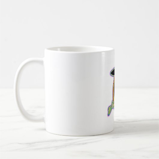 Mug Plumes d'arc-en-ciel (Gauche)
