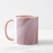 Mug Plumes de Flamant rose dans les tons roses (Gauche)