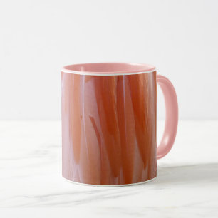Mug Plumes de Flamant rose dans les tons roses