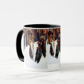 Mug Plumes de Natif américain (Devant gauche)