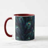 Mug Plumes de paon (Gauche)