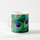 Mug Plumes de paon_ (Devant gauche)
