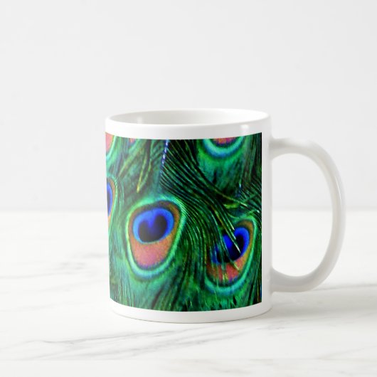 Mug Plumes de paon_ (Droite)