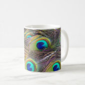 Mug Plumes de paon (Devant droit)