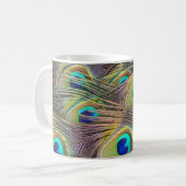 Mug Plumes de paon (Devant gauche)