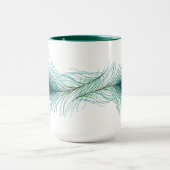 Mug Plumes de paon (Centre)