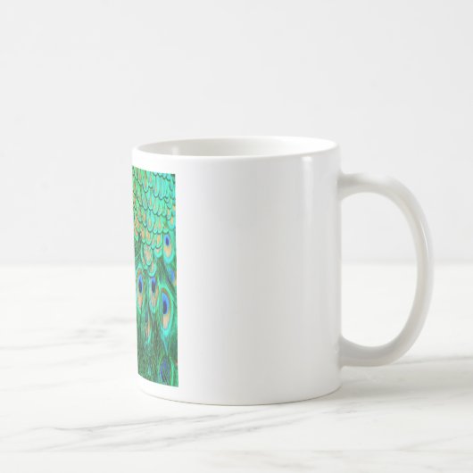 Mug Plumes de paon glorieuses (Droite)