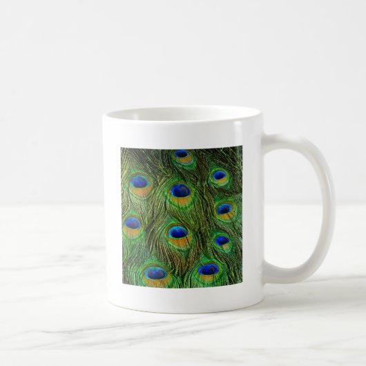 Mug Plumes de paon magnifiques (Droite)