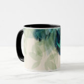 Mug Plumes de paon spectaculaires (Devant gauche)