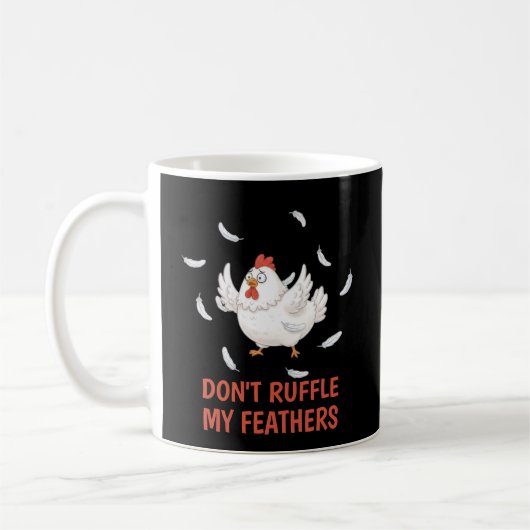 Mug Plumes de poulet (Gauche)