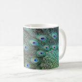 Mug Plumes de queue de paon (Devant droit)