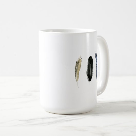 Mug Plumes douces I (Devant droit)