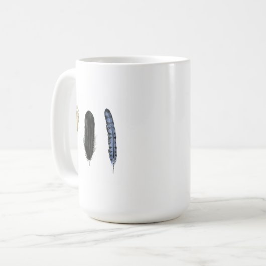 Mug Plumes douces I (Devant gauche)