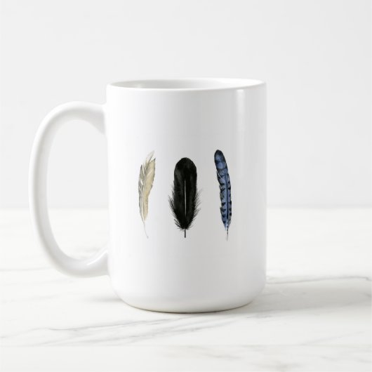 Mug Plumes douces I (Gauche)