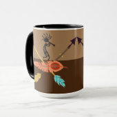 Mug Plumes et Kokopelli Sud-Ouest (Devant gauche)