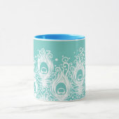 Mug Plumes molles de paon (Centre)