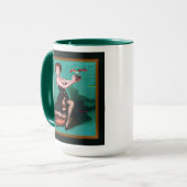 Mug Plumes rouillées par Gil Elvgren (Devant gauche)