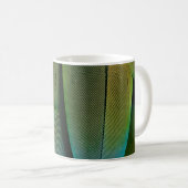 Mug Plumes vertes et bleues (Devant droit)