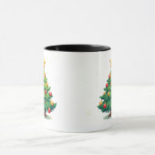 Mug Plump Kawaii Christmas Tree Sparkling Ornaments (Centre)