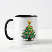 Mug Plump Kawaii Christmas Tree Sparkling Ornaments (Gauche)