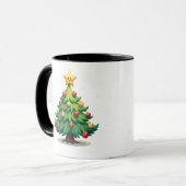 Mug Plump Kawaii Christmas Tree Sparkling Ornaments (Devant gauche)