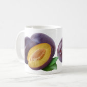 Mug Plums bleus (Devant gauche)