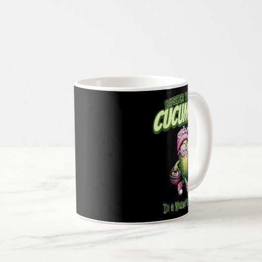 Mug Plus Busier Qu'Un Concombre Dans Une Prison De Fem (Devant droit)